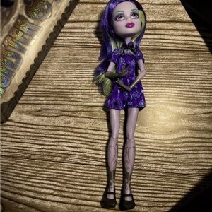 Monster High Doll with Purple and Green Hair Twyla